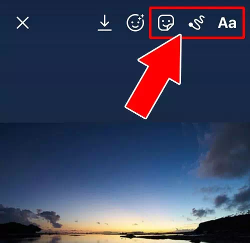 文字やスタンプで写真を加工する|インスタストーリーの使い方!投稿・閲覧・足跡・保存など仕組みや疑問をまとめました