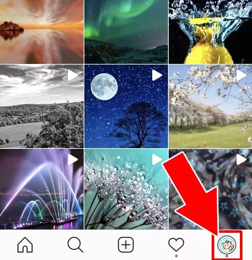 インスタの右下や上部に表示される赤い点(赤丸)の意味は?