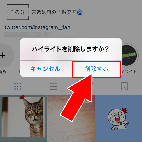 ハイライトの表示を個別で削除(非表示)する方法|インスタストーリーのハイライトとは?追加や編集方法など使い方まとめ