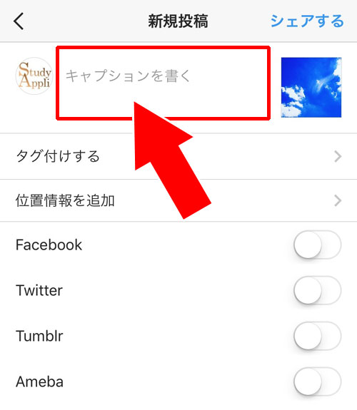 キャプションの書き方|instagramのキャプションとは何?使い方や仕組みまとめ