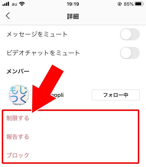 相手からのメッセージを完全に拒否したい時|インスタのDMでミュート方法!メッセージをミュートしてもDMは届くし既読もつきます