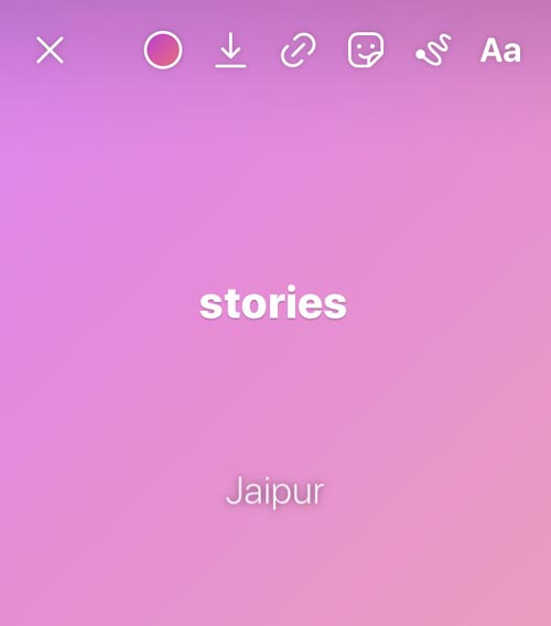 インスタストーリーの作成モードで背景の変更|インスタストーリーの作成モードとは?作成モードから写真も投稿できます