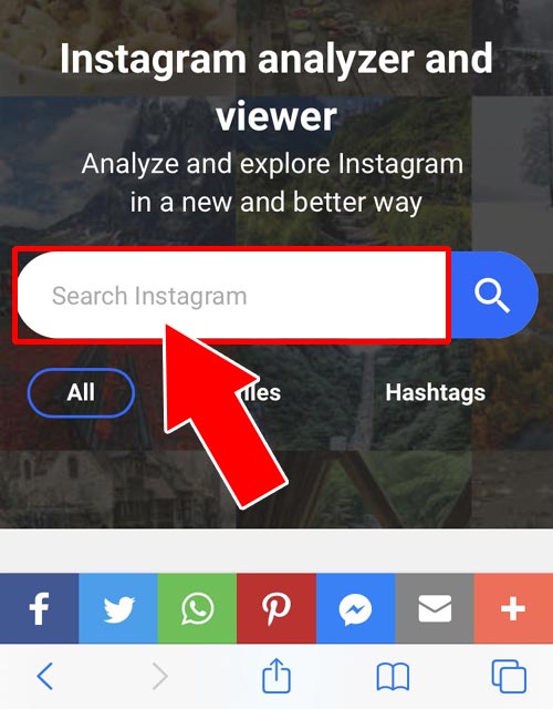 アカウントを検索する|インスタにログインしないで検索できるGramhoの使い方!ストーリーを見ることもできます