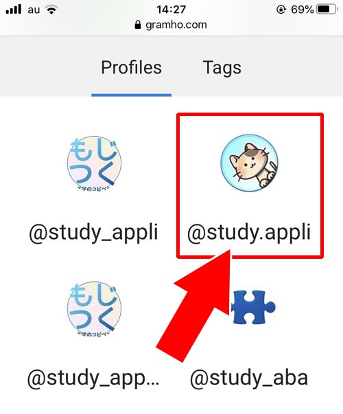 アカウントを検索する|インスタにログインしないで検索できるGramhoの使い方!ストーリーを見ることもできます
