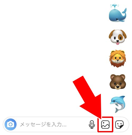 写真アイコンから送れる動画の時間|インスタのDMで送れる動画の時間は何秒?送信方法の違いで長さが変わります