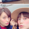 モデルの大政絢、本田翼とのツーショット写真を公開