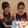 モデルの佐野ひなこ、板野友美の誕生日を桃でお祝い