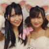 NMB48の白間美瑠、谷川愛梨と猫衣装でにゃんにゃん姉妹