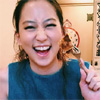 女優の河北麻友子、おしゃれランチに笑顔で「あーん」