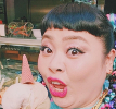 渡辺直美、ミラノコレクションで本場イタリアンジェラートに...